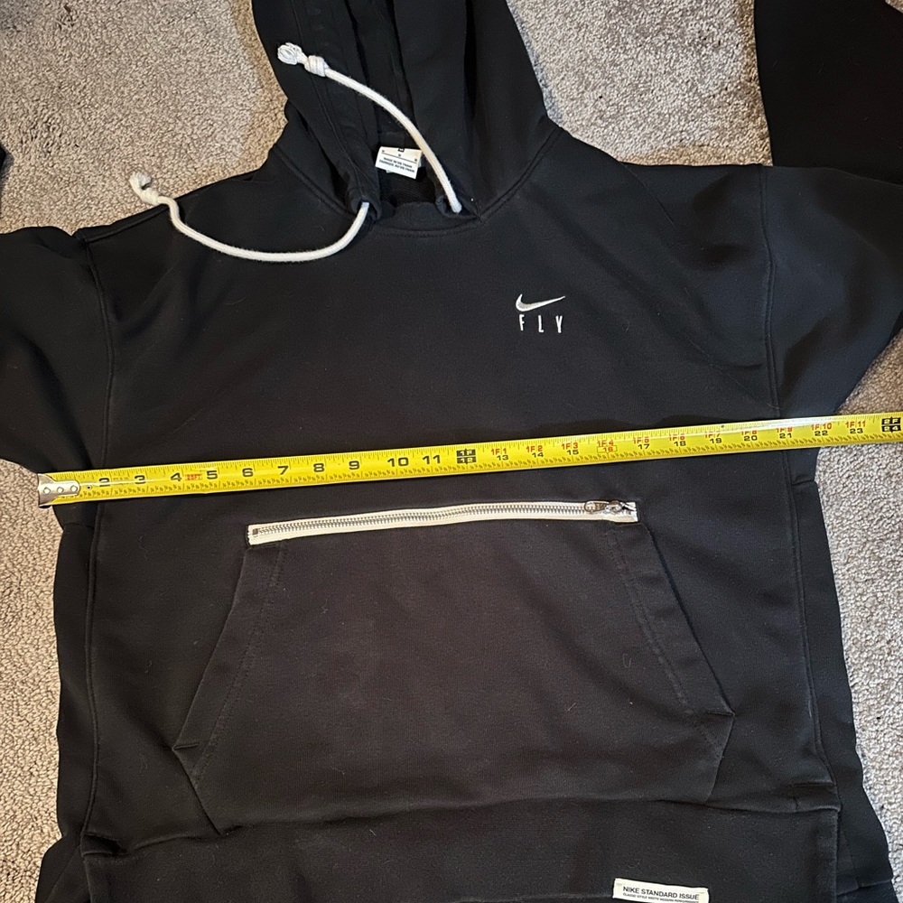 Y2K Nike Fly pullover hoodie with embroidered swoosh - Picture 5 of 6